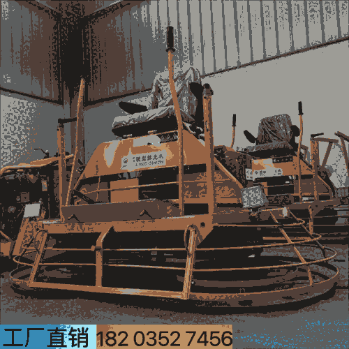 福建轻松自如双刀盘抹光机地坪路面磨平机本溪桓仁