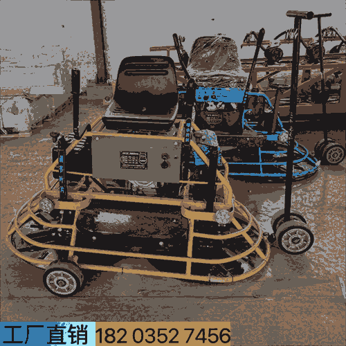 福建轻松自如双刀盘抹光机地坪路面磨平机本溪桓仁