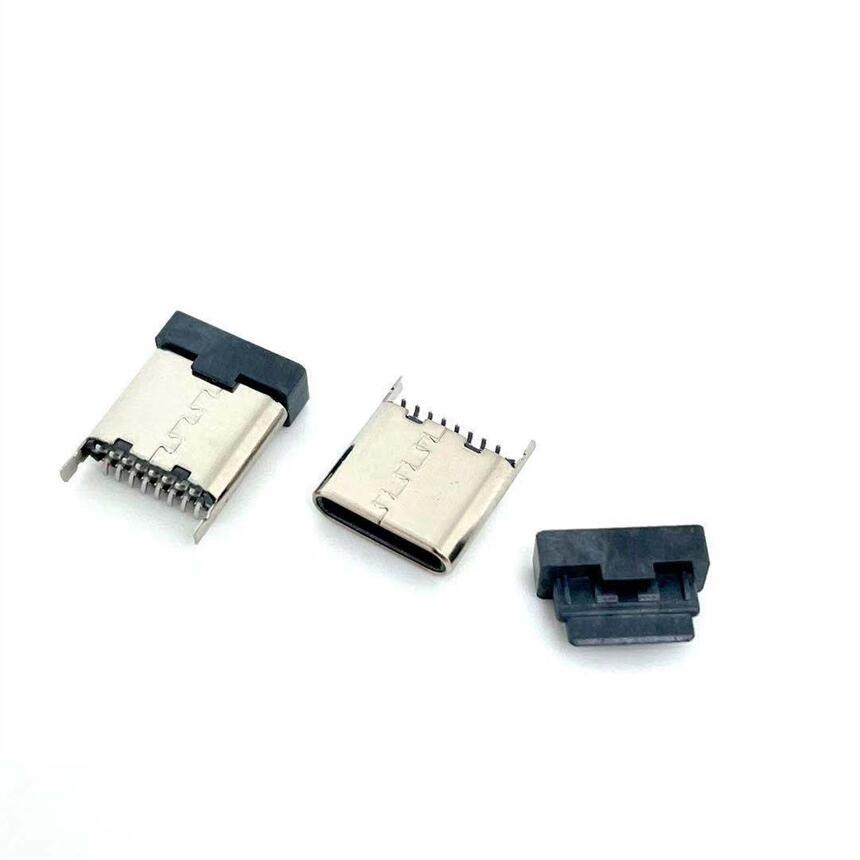 TYPE-C16Pͷ H=7.2mm ʽƬ ̶DIP