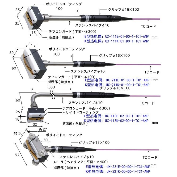 ձUXϵ¶̽ͷUX-221K-01-D0-1-TC1-ANP